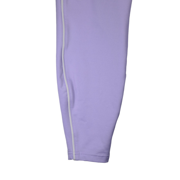 Gymshark Sweatpants Women Medium Purple Pull On Sweats Tapered Pockets High Rise - Picture 4 of 8